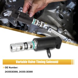 X AUTOHAUX 243553E000 24355-3E000 Variable Valve Timing Solenoid VVT Oil Control Valve for Rondo V6 2007-2010 for Optima V6 2006-2010 for Santa Fe V6 2006-2009
