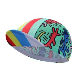BikingBros Funny Cycling Cap - Polyester Cartoon Cycling Hat-Under Helmet - Cycling Helmet Liner Breathable&Sweat Uptake
