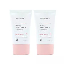 Centellian24 [센텔리안24] 마데카 더마 쉴드 세이프 톤업 선크림 50ml (SPF50+) 2개 Centellian24 Madeca Derma Shield Safe Tone-Up Sunscreen 50ml (SPF50+) 2pcs