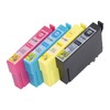 4Pcs Printer Cartridge BK C M Y Clear Fadeless Print