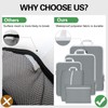 Compression Packing Cubes Set, Ultralight Expandable Travel Organizers for Carry