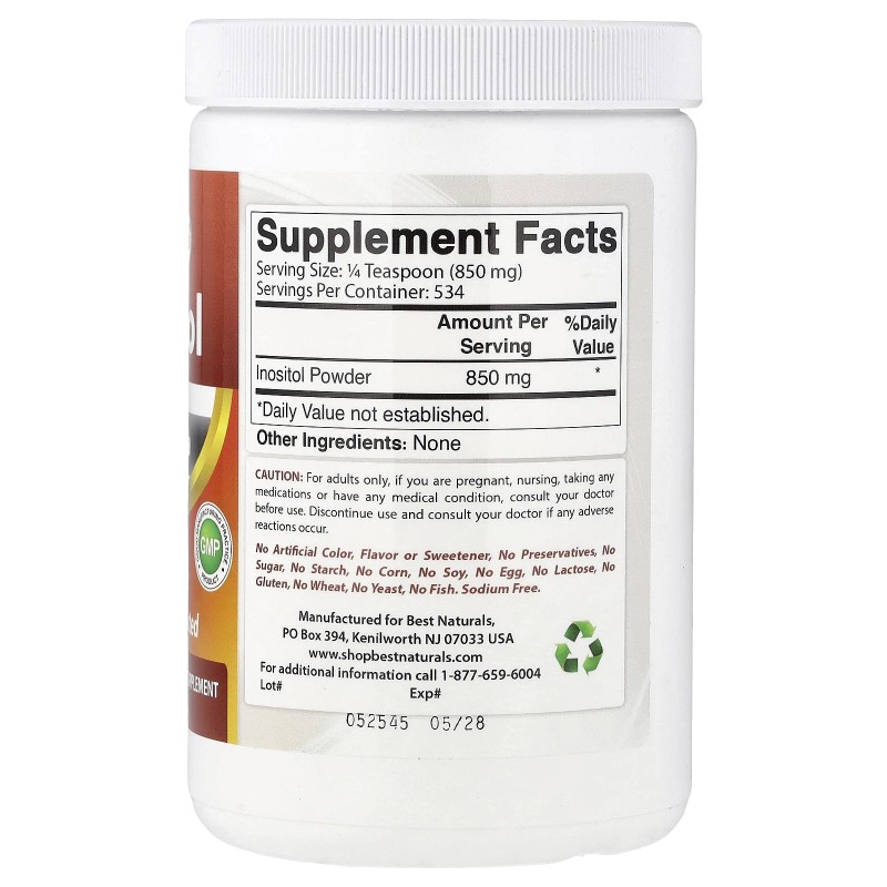 Inositol, 1 lb (454 g)