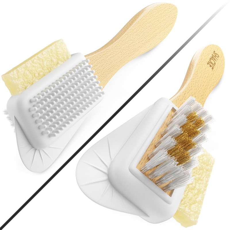 Shacke Suede & Nubuck 4-Way Leather Brush Cleaner (Side Eraser)