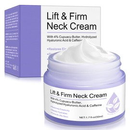 Tooffi Neck Firming Cream - New Neck Cream - Neck Tightening Cream - Neck Firming Cream Tightening Lifting Sagging Skin - Tighten and Lift Neck Cream for Crepey Skin, Skin Care Moisturizer Face Cream
