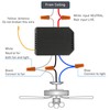 Ceiling Fan Remote Control Kit, Small Size and Universal Fan