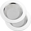 LASSHSWA 2 PCS Kitchen Sink Strainer Stainless Steel, Kitchen Sink