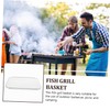 Mobestech Portable Stainless Steel Barbecue Mesh Grill Net Lightweight Outdoor