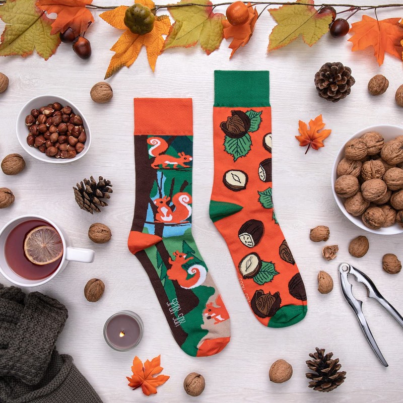 Spox Sox Casual Unisex Socks, Multi-Coloured, Colourful Socks for Free