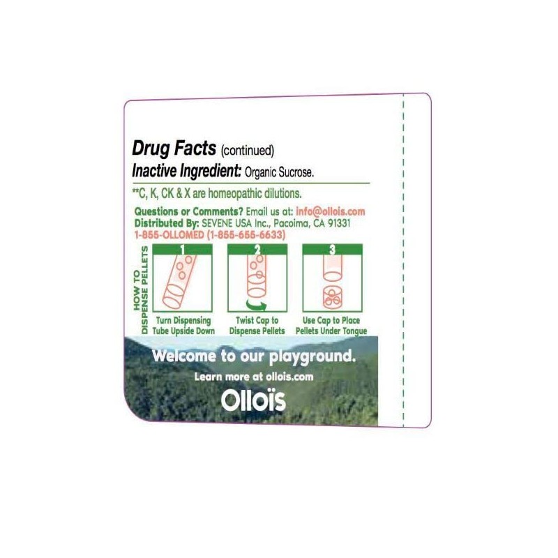 OLLOIS Essential Kit, 10 Organic, Lactose-Free, Vegan Homeopathic Remedies