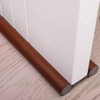 Door Draft Stopper 37 Inch Weather Stripping Blocker, Double Sided