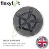 Flexyfoot Shock Absorbing Crutch Ferrule – Choice of Sizes and