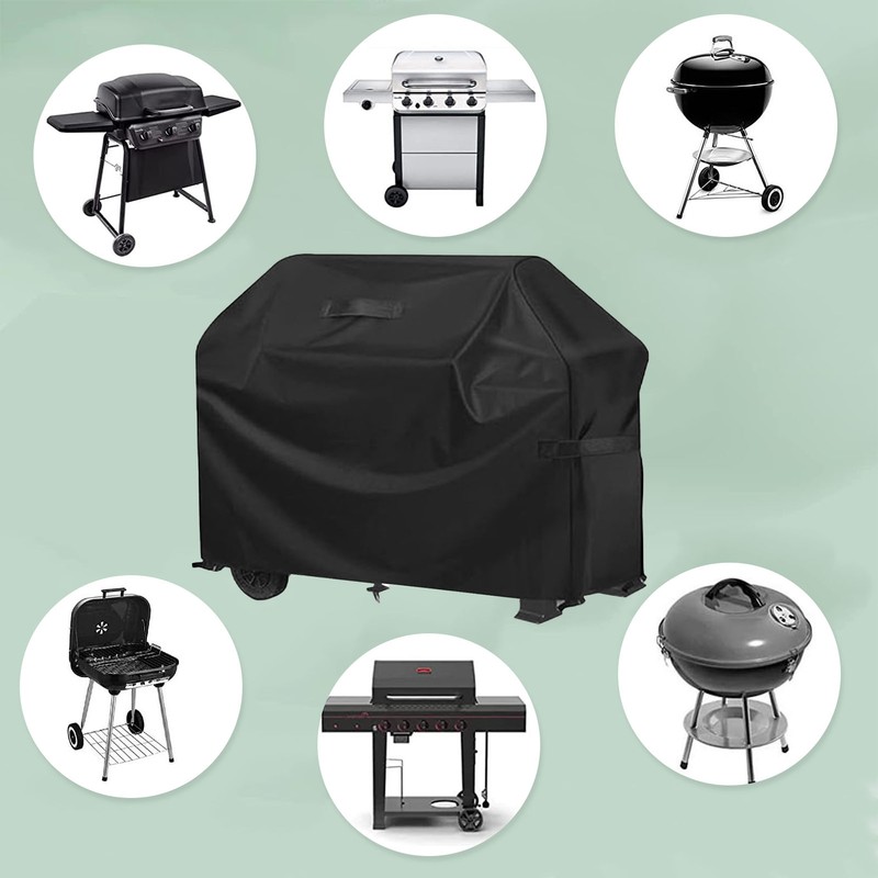 420D Oxford Fabric Waterproof BBQ Grill Cover Heavy Duty Waterproof