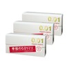 【まとめ買いセット】 サガミオリジナル001 コンドーム 薄型 ポリウレタン製 0.01ミリ 5個入×3
