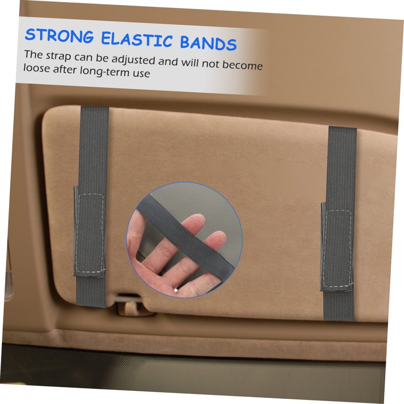 BUGUUYO Auto Sun Visor Organizer Id Storage Bag for Car