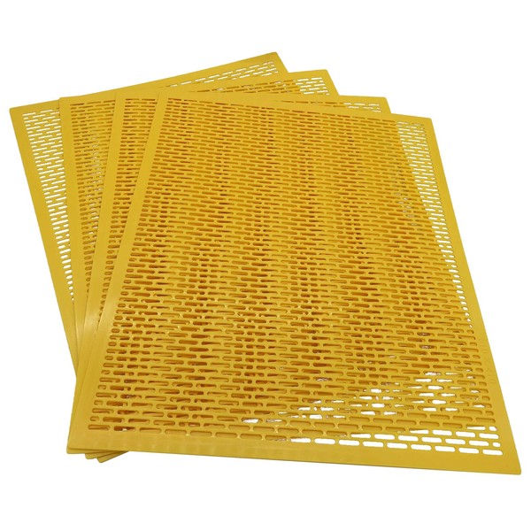 XCSY 10Frame Langstroth Queen Excluder -, 4 PCS, Plastic Barrier