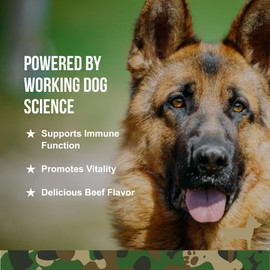 O.G.B. Operation Good Boy - SRE: Immunity Supplement for Pets - 90 Count Soft Chews - 12.7oz - Made Natural Ingredients - Veteran Owned