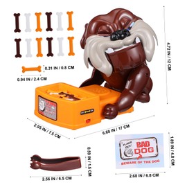 KONTONTY 1 Set Electronic Pet Dog Biting Funny Trick for Pets Lightweight Party Novelty Game Safe Smooth Edges for Outdoor Fun