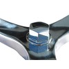 SeaLux Marine 316 Stainless Steel Boat Steering Wheel 3 Spoke