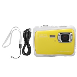 2 Inch Waterproof Children Camera HD Digital Kids Camera for Boys Girls Birthday GiftYellow