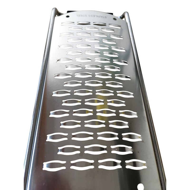 SimSim Two-Way Grater, Professional Zester Grater, Stainless Steel, Extremely Sharp,