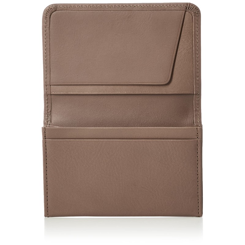 Margaret Howell Idea Business Card Holder, Downer, brown (mocha)