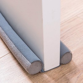 Gray Door Draft Stopper