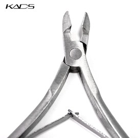 KADS Nail Clippers, Head Cutter, Stainless Steel Nail Scissors with Sharp and Smooth Cut for Thick and Deep Ingrown Toenails and Fingernails, Rustproof