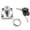 Desk Lock for Drawer & Cabinet, 22mm(7/8”) Cylinder Length, 19mm(3/4")