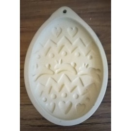 Brown Bag Cookie Art 3 BROWN BAG COOKIE Mold Poppa BUNNY & Easter Bunny egg & Hoppin Bunny Egg 1988