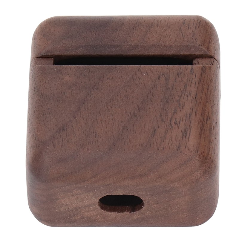 Wooden Earbuds Case Cover for IOS 2nd 1st Generation Charging