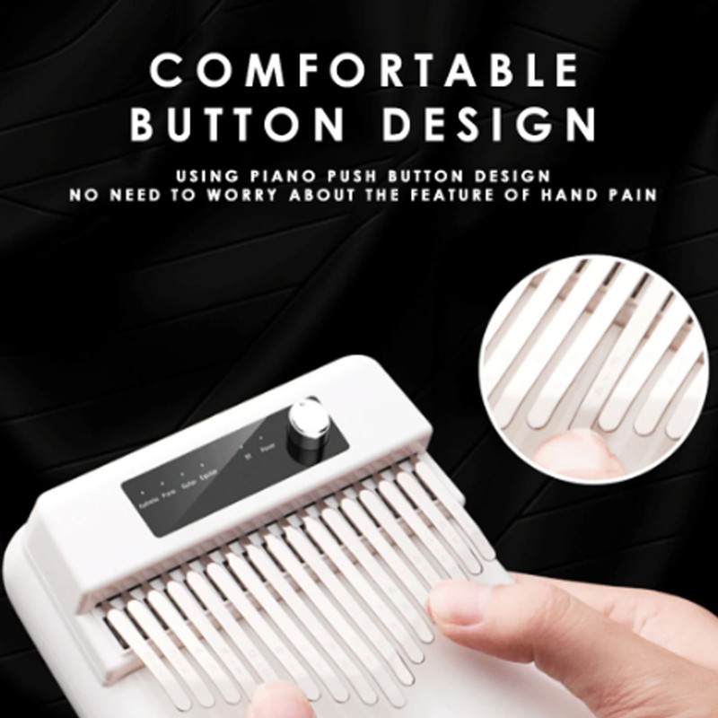 17 Keys Electronic Smart Kalimba Thumb Piano Portable Musical Instrument
