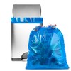 Ultrasac Ultrasac 20-30 Gallon 0.8 MIL Blue Drawstring Trash Bags