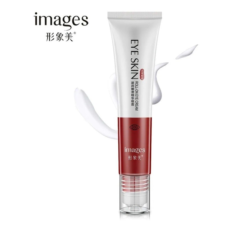 Kit 2 Cremas Ojos Anti Arrugas Hidratante Colágeno Roll On