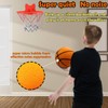 Grooved Silent Basketball 8.3 Inch, Silent Foam Basketball with Wall