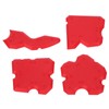 Caulking Finisher Tools Abrasion Resistance 4 Different Shapes Reusability Caulking