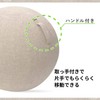 Elecom HCF-BBC65BE Balance Ball Cover, 25.6 inches (65 cm), Convenient