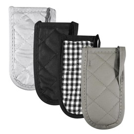 Handle Cover for Pans, Pack of 4, Heat Resistant Insulated Pot Handle Cover, Non-Slip Handle Holder for Cooking Utensils in the Kitchen at Home, 3 x 5.9 Inches