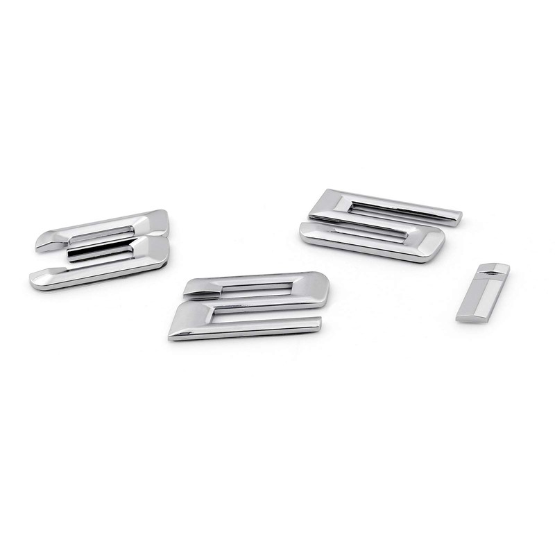 Bruce & Shark Car Rear Emblem Metal 325I Suitable for