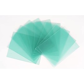 10-Pack Welding Protective Lens Replacement 4.5 X 3.54 inch (115 mm x 90 mm) Transparent Cover Lens Cover
