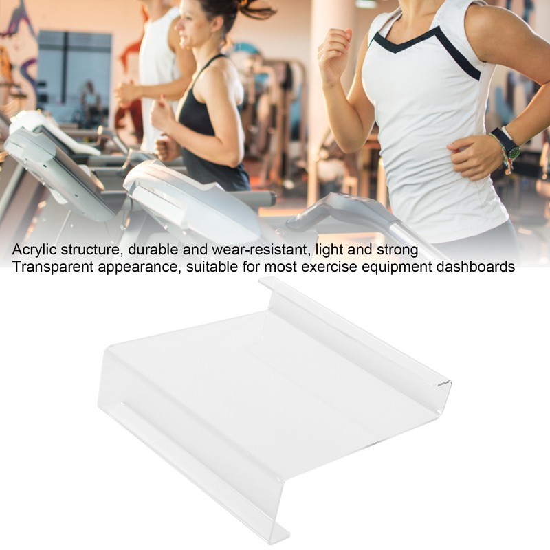 Treadmill Book Hanger Universal Acrylic Book Reading Stand Tablet Magazine