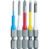ANEX Color Bit Stepped Assortment Set, 5-Piece Set ACPM5-01