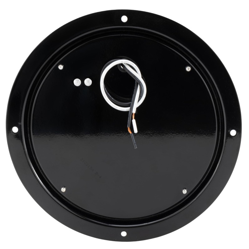 RecPro RV 8.5" Black Porch Light