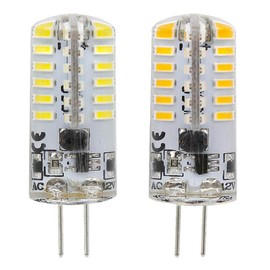 G4 LED Light Bulb 3W LED Bulb Warm White LED Corn Bulb,G4 Bi-Pin Base 48 LED Light for Home Kitchen Ceiling Lights,3W(20W Halogen Equivalent),Non-Dimmable,Warm White 3000K,48 Pcs 3014 SMD,8 Pack