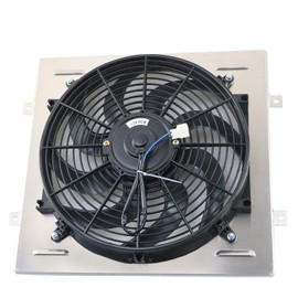 EGINCOOLER Performance Aluminum Shroud+Fan for 1964-1966 Ford Mustang / 1960-1965 Falcon 5.0L V8 at/MT 60 61 62 63 64 65 66 High Output Radiator Fan