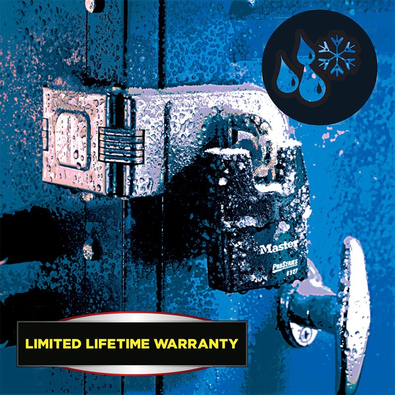 MASTER LOCK Heavy Duty Weatherproof Padlock [CEN Insurance Approved] [Closed