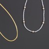 COAI Gemstones Choker 2 Pieces, Stainless Steel Moonstone Stainless steel,