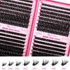 Selawasty DIY Lash Extension Kit 640pcs Individual Lashes Clusters D