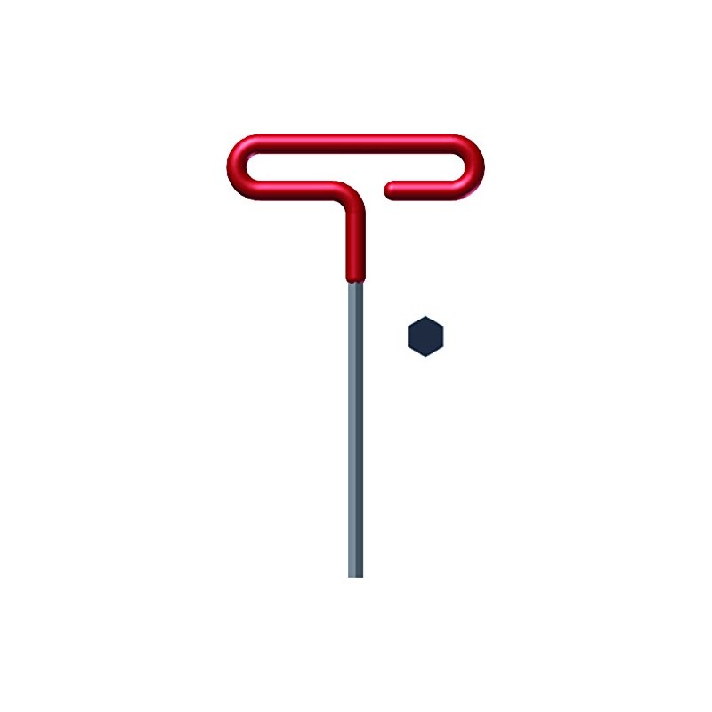 EKLIND 51607 7/64 Inch Cushion Grip Hex T-Handle T-Key allen
