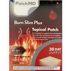 Burn Patch Quema Grasas Parche Pack 30 Piezas