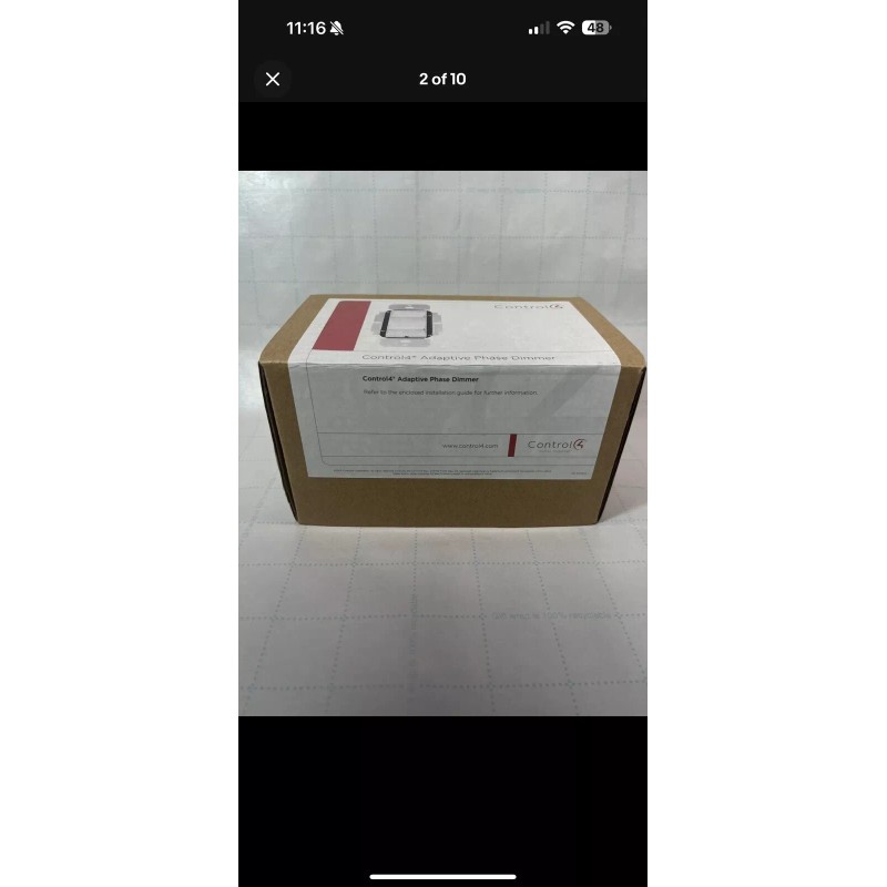 Control4 C4-APD277 WH (White) APD277 Adaptive Phase Dimmer Control 4.